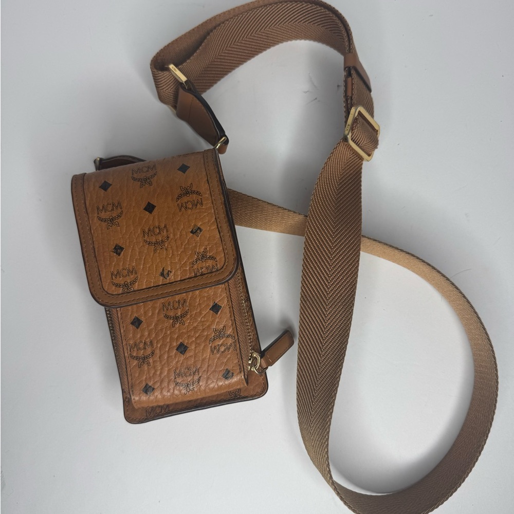 MCM Phone Wallet Crossbody Bag